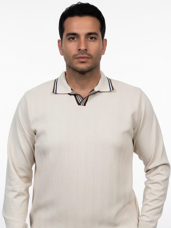 بلوز مردانه یقه دار